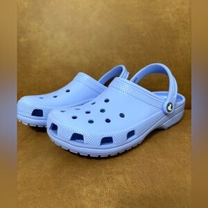 Classic Crocs.  Light Purple. Women’s Size 10, Men’s size 8.